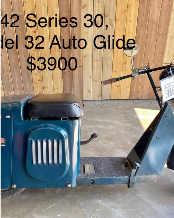 Cushman 1945 Series 30 Model 32 auto Glide