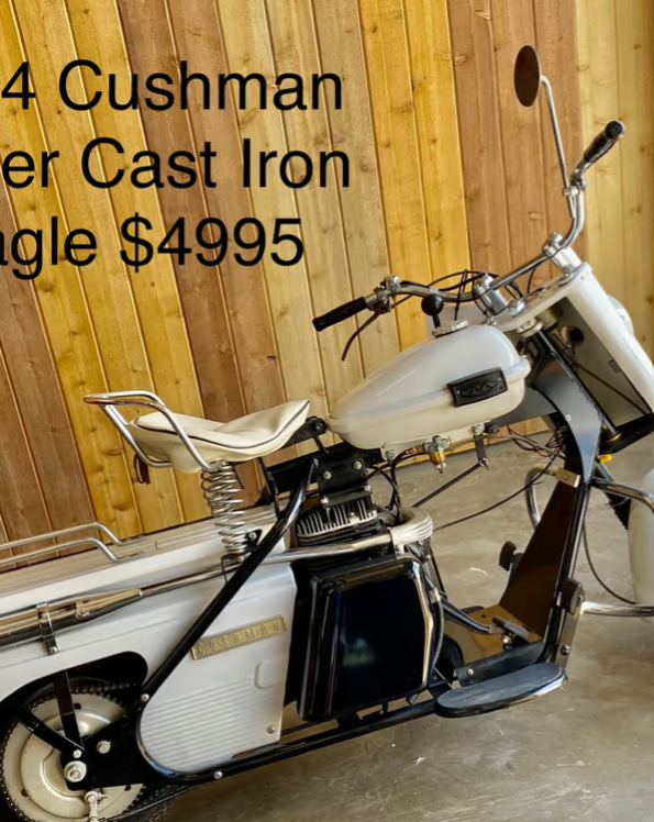 Cushman 1963 Super Eagle Cast Iron